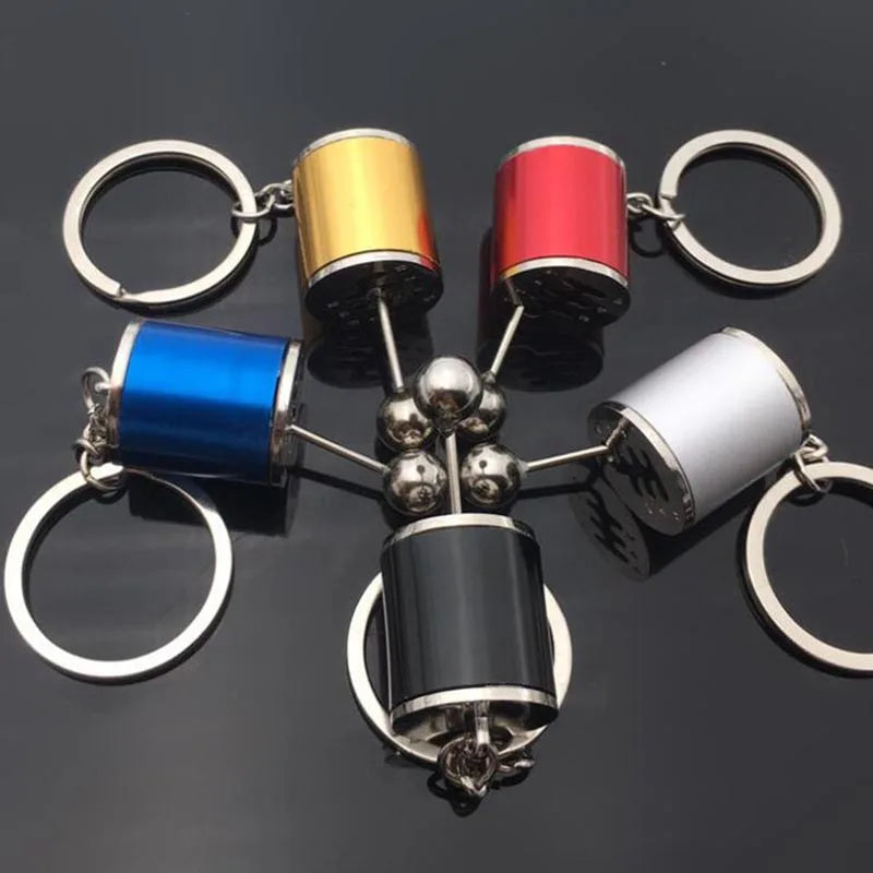 Six Speed Manual Gearbox Keychain