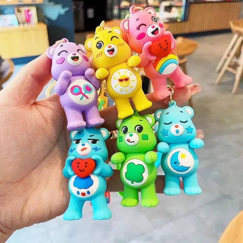 Cartoon Care Bears Keychain