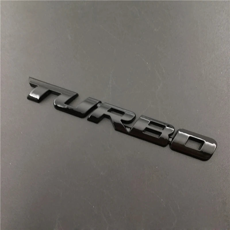 "Turbo" Emblem Badge