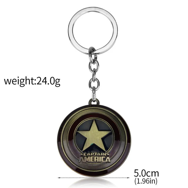 Captain America Shield Keychain