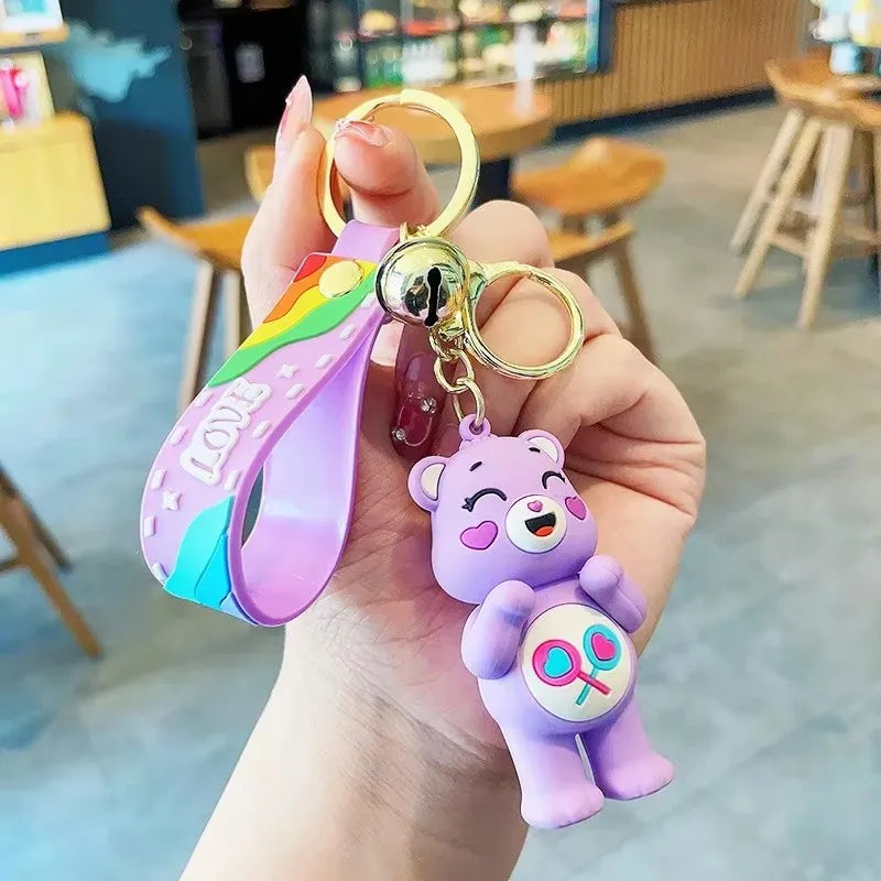 Cartoon Care Bears Keychain
