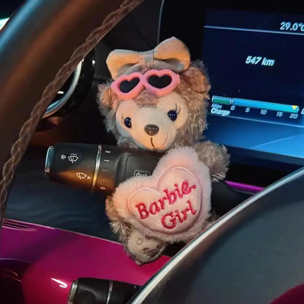 Barbie Girl Cute Bear Car Wiper Plush