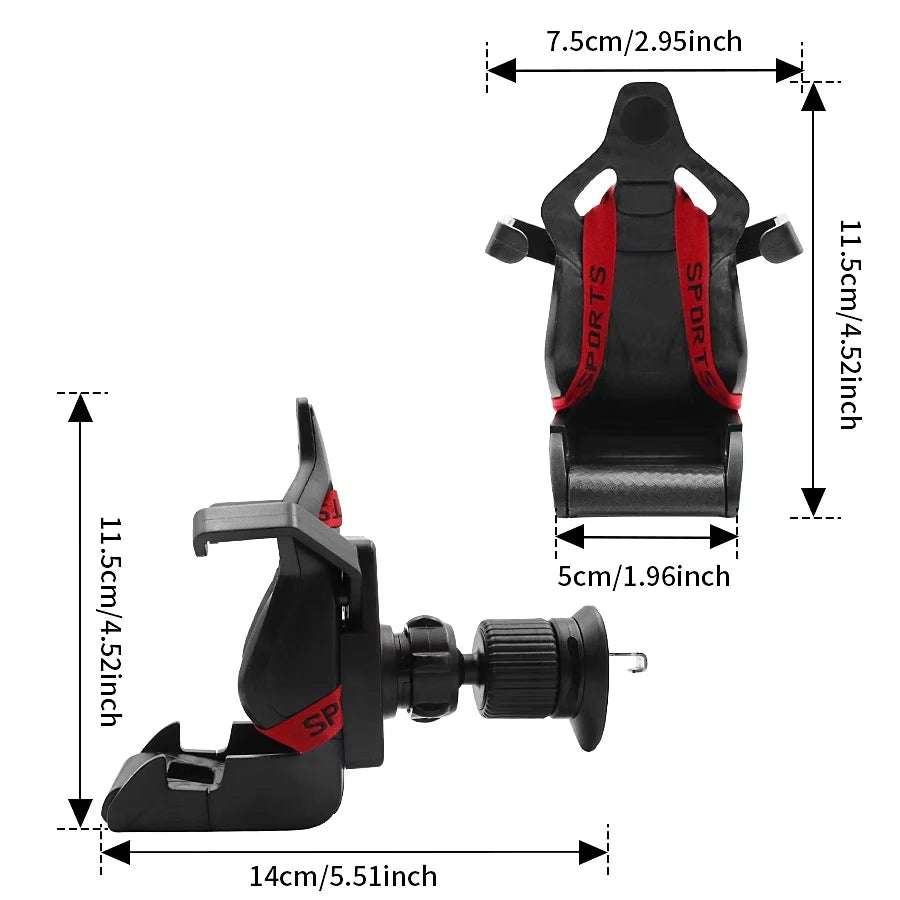 Car Seat Phone Holder