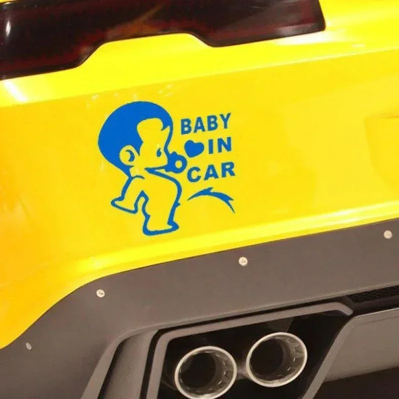 New Baby In Car Sticker