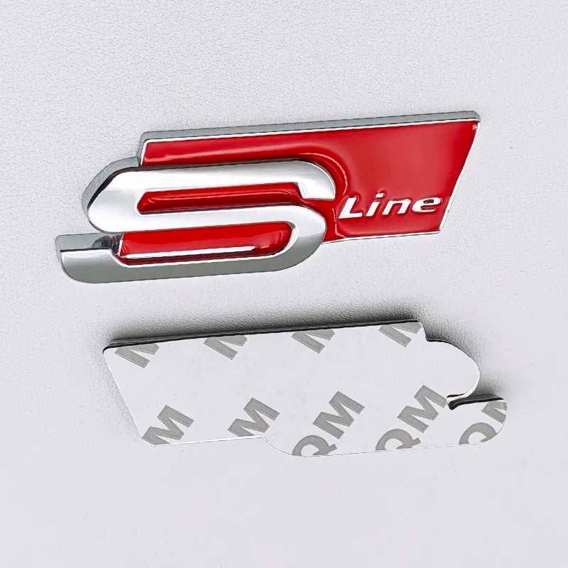 S Line Logo Emblem Badge