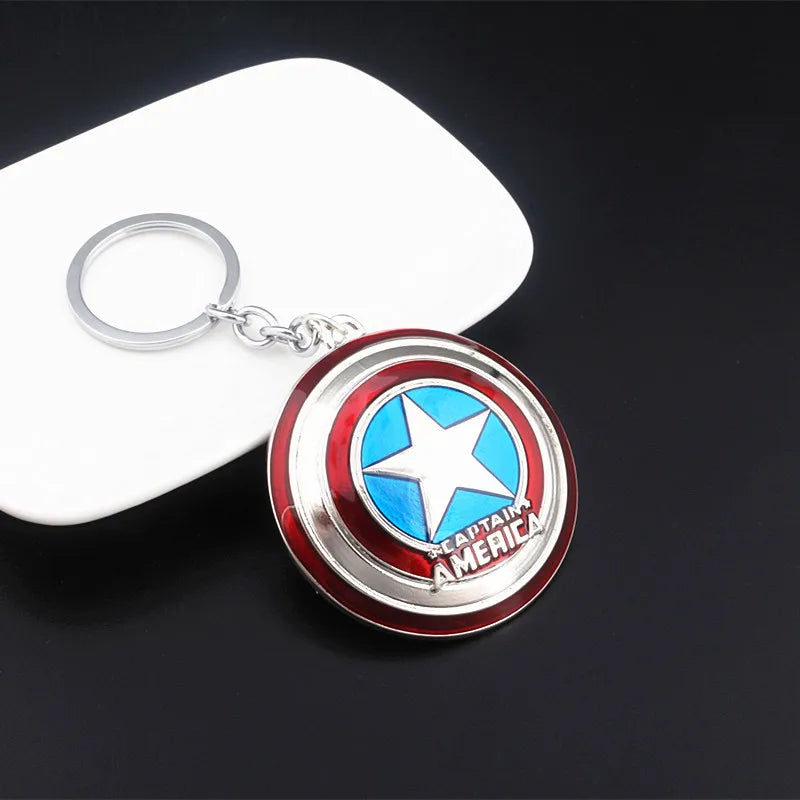 Captain America Shield Keychain
