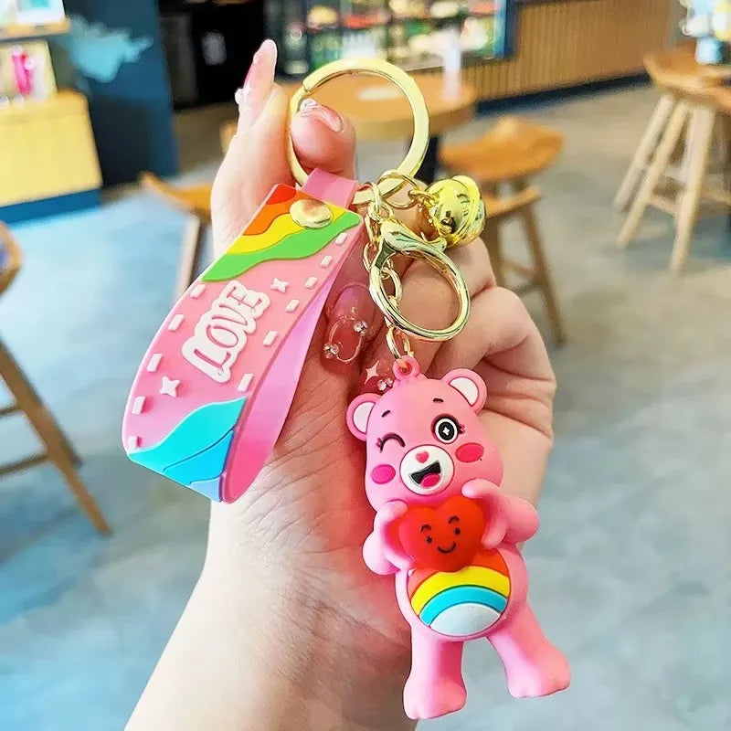 Cartoon Care Bears Keychain