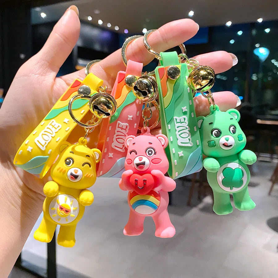 Cartoon Care Bears Keychain