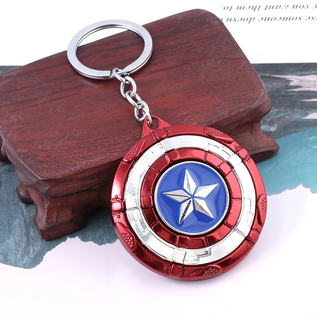 Captain America Shield Keychain