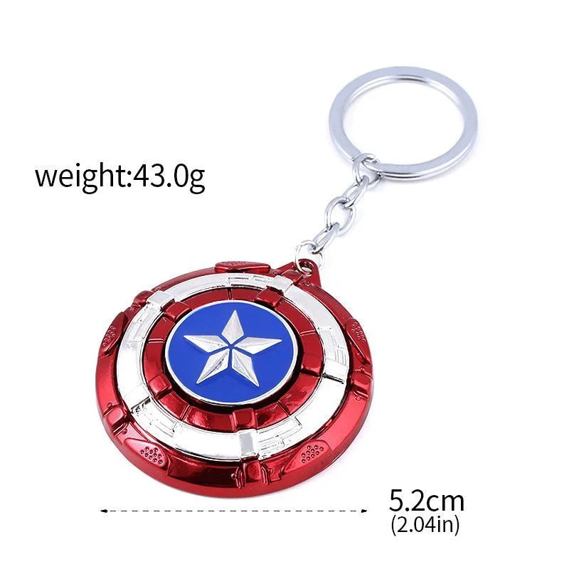 Captain America Shield Keychain
