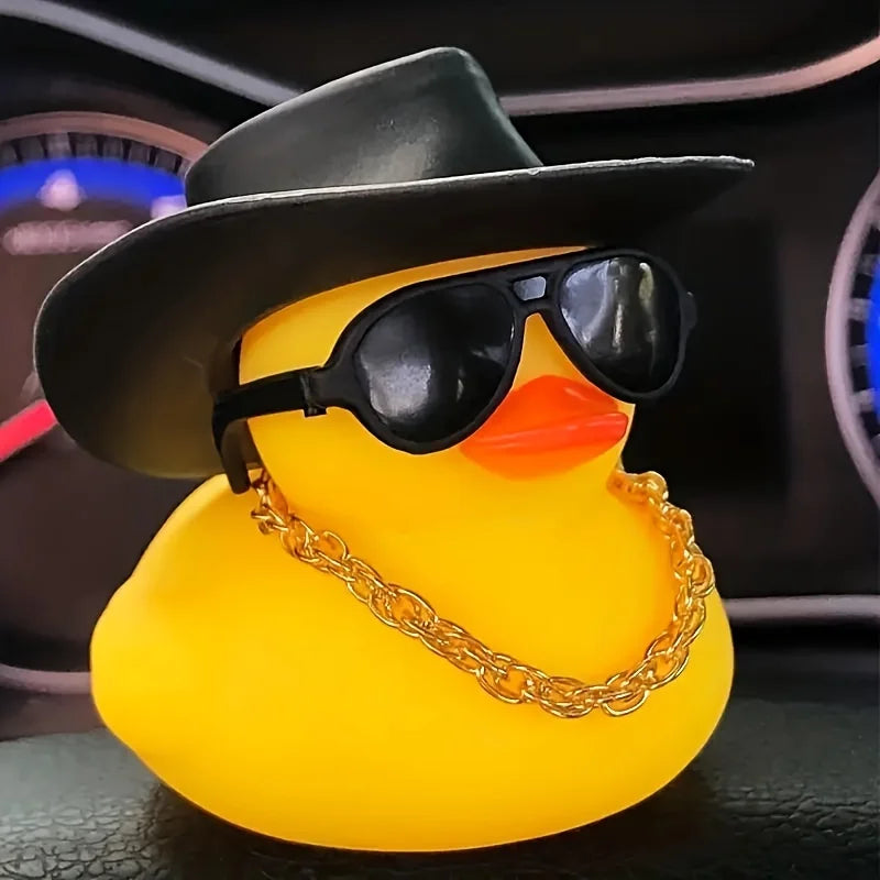 Duck Sombrero Dashborard Decor