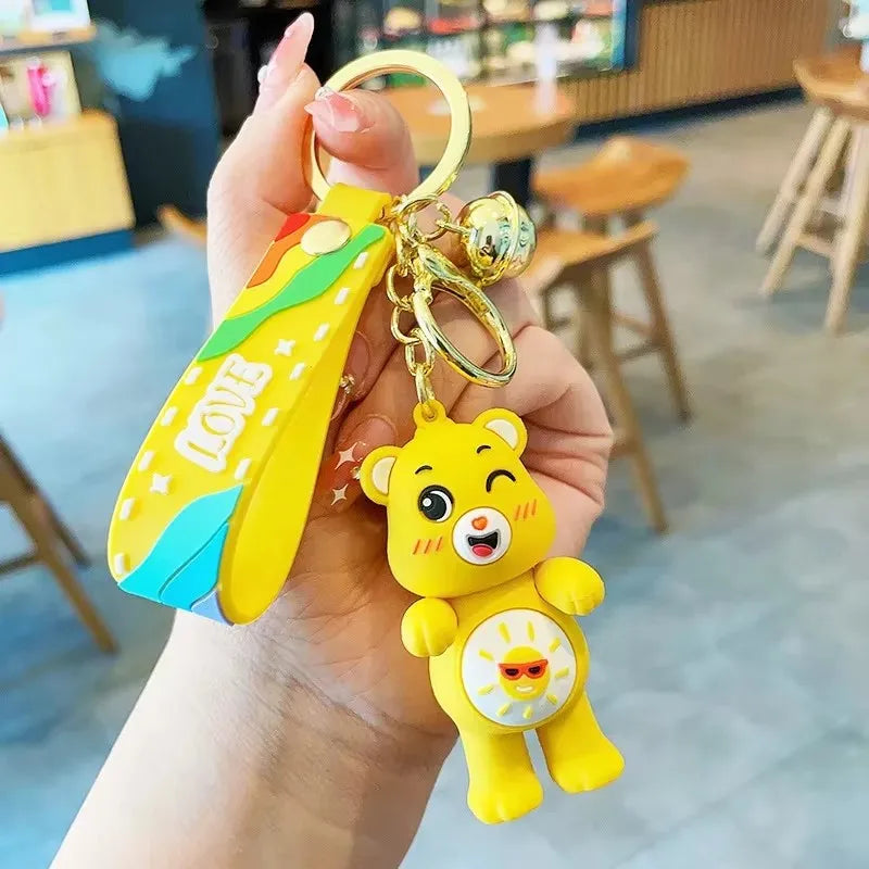 Cartoon Care Bears Keychain