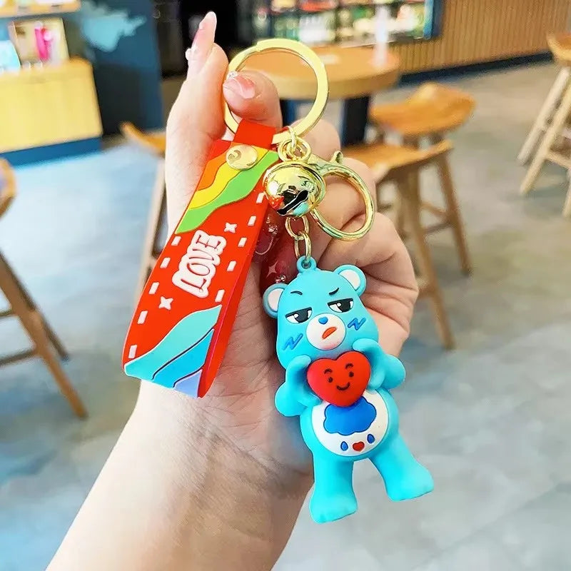 Cartoon Care Bears Keychain