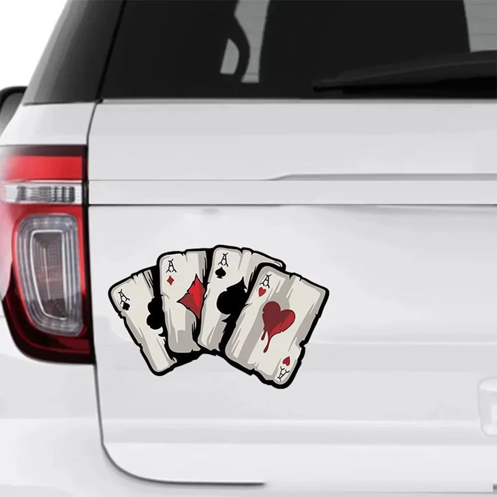 Poker Spades Sticker