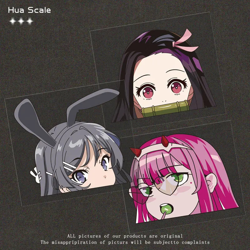 Anime JDM Car Stickers