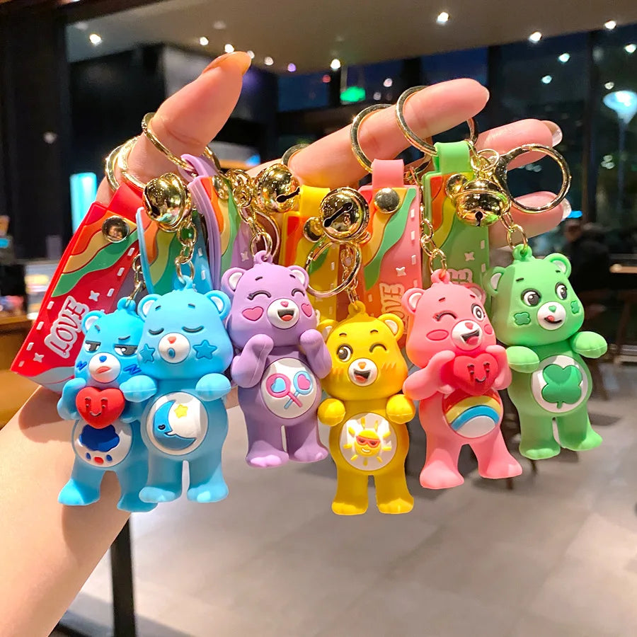 Cartoon Care Bears Keychain