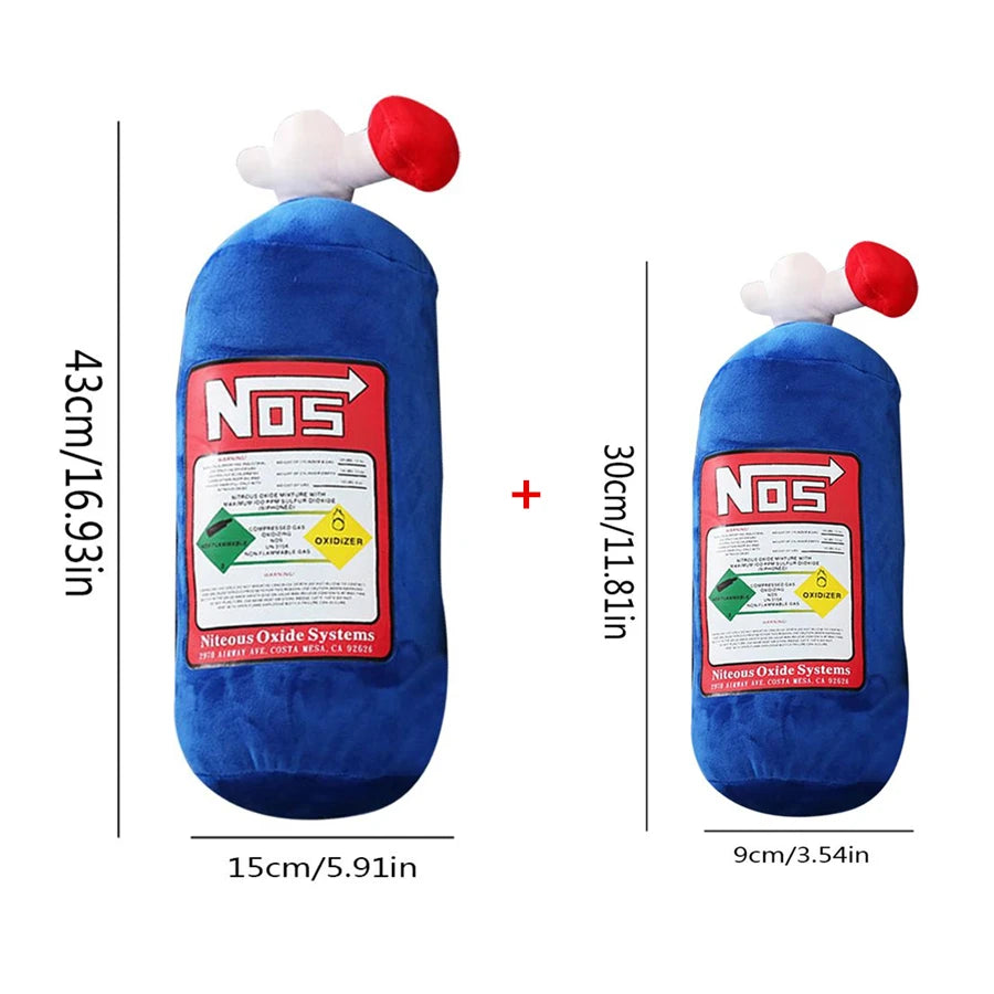 NOS Bottle Car Pillow