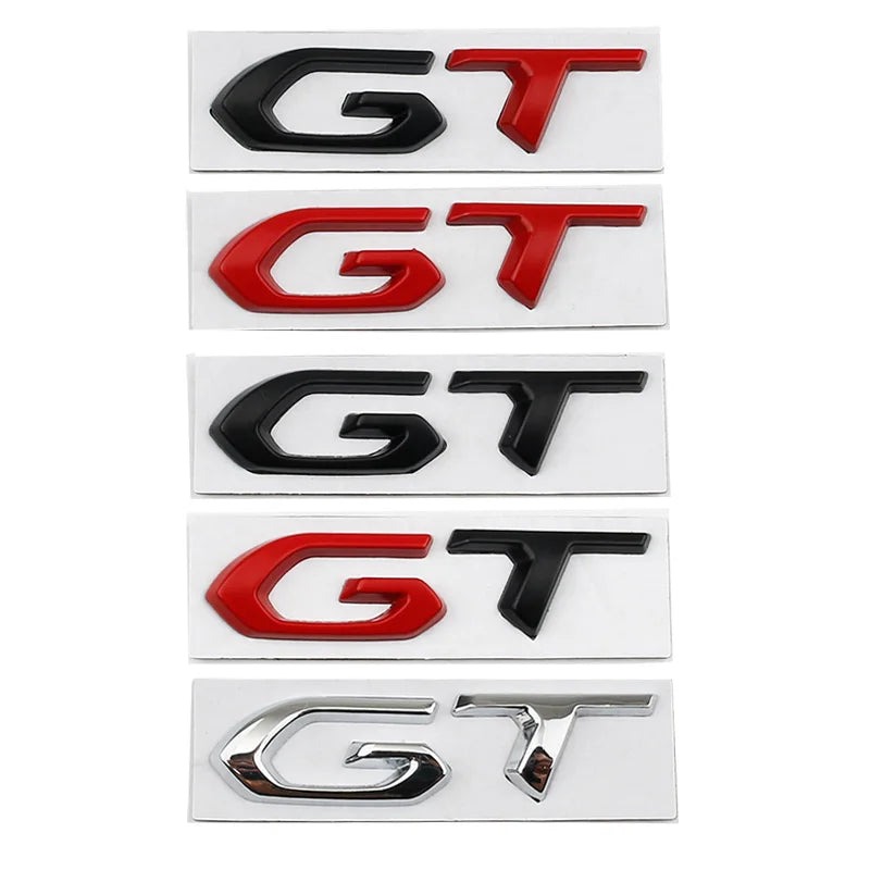 GT Logo Emblem Badge