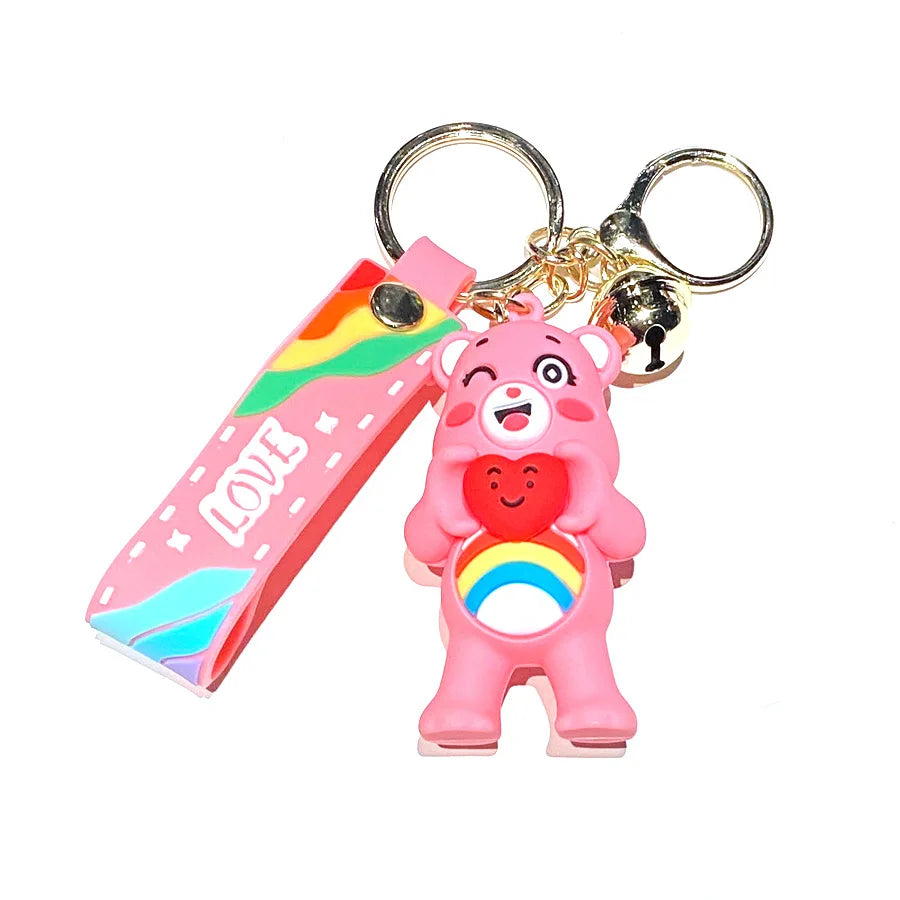 Cartoon Care Bears Keychain